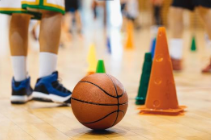 Beginner youth basketball training